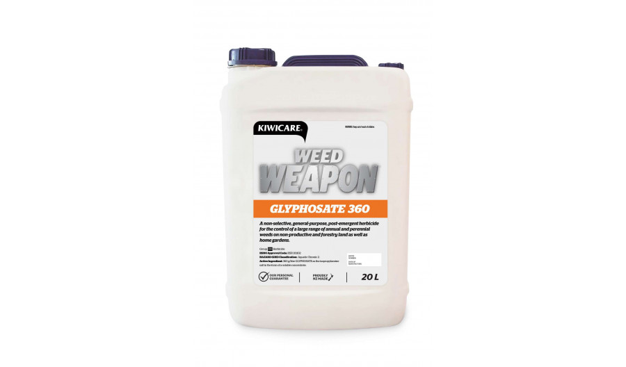 Kiwicare Weed Weapon Glyphosate 360
