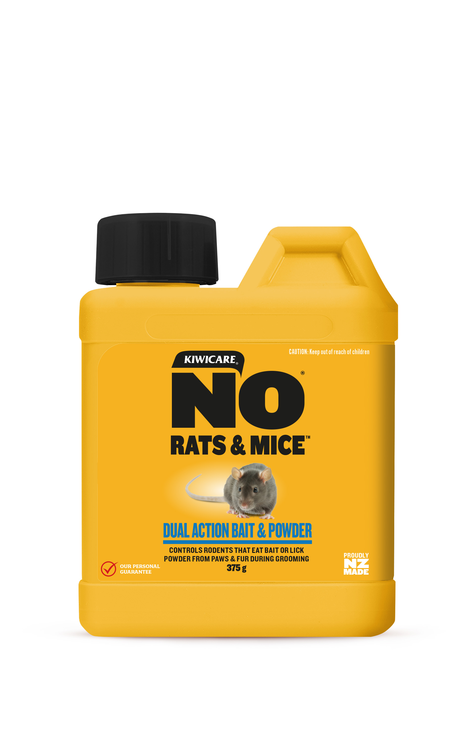 NO Rats and Mice Dual Action Bait and Powder Kiwicare