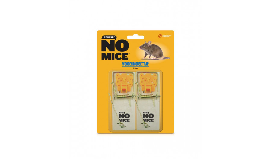 NO Mice Wooden Mouse Traps, Kiwicare