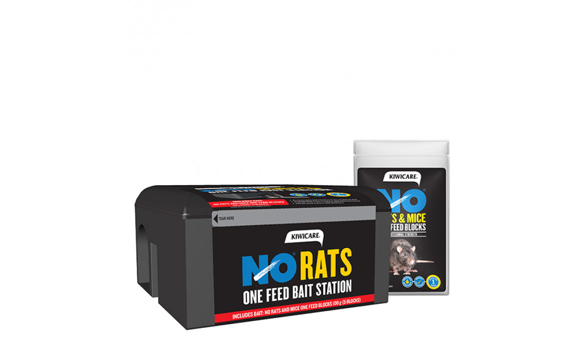 NO Rats and NO Mice Bait Stations Prefilled Kiwicare