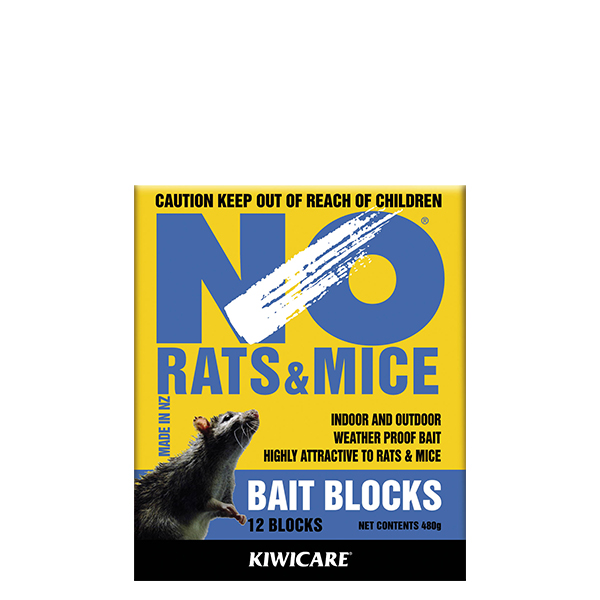 NO Rats and Mice Weatherproof Blocks control rodents.
